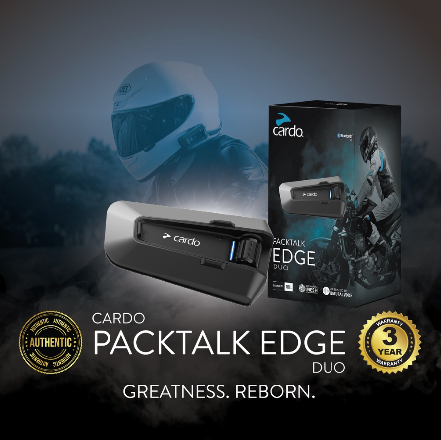 CARDO Packtalk Edge Duo – Eighteen Motto